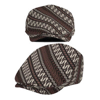 Yogyakarta Parang Batik Motifs Jeff Hat Indonesian Traditional Pattern LT01 - Polynesian Pride