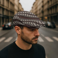 Yogyakarta Parang Batik Motifs Jeff Hat Indonesian Traditional Pattern LT01 - Polynesian Pride