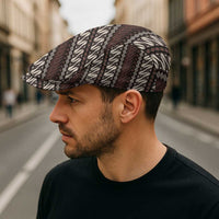 Yogyakarta Parang Batik Motifs Jeff Hat Indonesian Traditional Pattern LT01 - Polynesian Pride