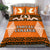 Tailulu College Bedding Set Tonga Pattern LT13 Orange - Polynesian Pride