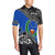 Pohnpei Polo Shirt Fall In The Wave K7 - Polynesian Pride