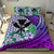 Kanaka Maoli (Hawaiian) - Bedding Set Lauhala Polynesian Hibiscus Purple - Polynesian Pride