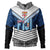 Fiji Hoodie Tapa Lauhala Rugby Scrum Style - Polynesian Pride