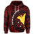 Papua New Guinea Hoodie Papua New Ghini Style Pullover Hoodie Unisex Red - Polynesian Pride