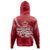 Mate Maa Tonga Rugby Zip Hoodie Polynesian Pattern - Polynesian Pride