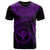 Polynesian Hawaii Kanaka Maoli Custom T Shirt Hawaiian Waves (Purple) Unisex Purple - Polynesian Pride