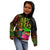 Vanuatu Polynesian Custom Hoodie Hibiscus and Banana Leaves - Polynesian Pride