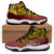 Tonga High School Sneaker J.11 Style No.1 LT6 Brown - Polynesian Pride