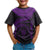 Niue Polynesian Custom T Shirt Niue Waves (Purple) - Polynesian Pride