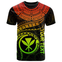 Polynesian Hawaii Kanaka Maoli Custom T Shirt Hawaiian Waves (Reggae) Adult Art - Polynesian Pride