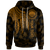 Federated States of Micronesia Custom Hoodie Polynesian Wings (Golden) Unisex Golden - Polynesian Pride