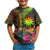 Nauru Polynesian Custom T Shirt Hibiscus and Banana Leaves - Polynesian Pride