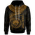 Federated States of Micronesia Polynesian Custom Hoodie FSM Waves (Golden) Unisex Golden - Polynesian Pride