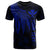 Polynesian Hawaii Kanaka Maoli Custom T shirt Polynesian Wings (Blue) Unisex Blue - Polynesian Pride