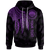 Federated States of Micronesia Custom Hoodie Polynesian Wings (Purple) Unisex Purple - Polynesian Pride