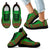 Vanuatu Sneakers - Vanuatu Polynesian Chief Tattoo Green Red Version - Polynesian Pride