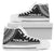 Tokelau High Top Shoes - Polynesian Black Chief Version Unisex White - Polynesian Pride