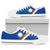 Marshall Islands Flag Low Top Canvas Shoe A0 - Polynesian Pride