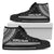 Norfolk Island High Top Shoes - Polynesian Black Chief Version - Polynesian Pride