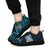 Fiji Sneakers - Seal Fiji With Blue Whale Black - Polynesian Pride