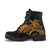 American Samoa Polynesian Leather Boots - Polynesian Turtle (Golden) - Polynesian Pride