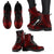 Gambier Islands Leather Boots - Polynesian Red Chief Version - Polynesian Pride