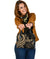 Palau Shoulder Handbag - Gold Tentacle Turtle One Size Gold - Polynesian Pride