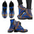 Marshall Islands Leather Boots - Polynesian Flag Chief Version - Polynesian Pride