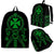 Wallis And Futuna Backpack - Polynesian Tribal One Style Green - Polynesian Pride