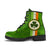 Ireland Celtic Leather Boots - Irish Flag - Polynesian Pride