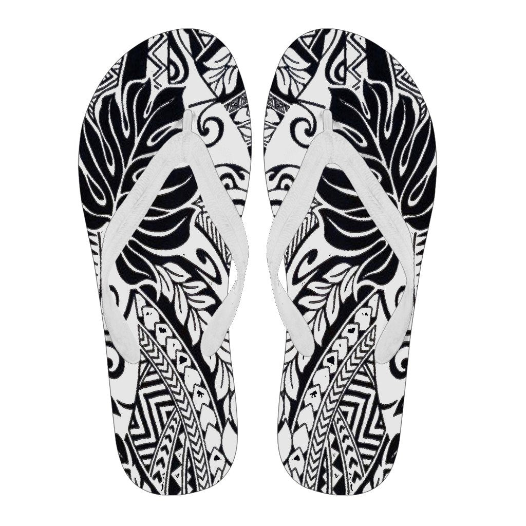 Polynesian 53 Flip Flops Women White - Polynesian Pride