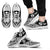 Tonga Rising Sneakers - Tonga Coat Of Arms & Polynesian Tattoo (Black) - A16 - Polynesian Pride