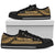 French Polynesia Low Top Shoes - Polynesian Gold Chief Version - Polynesian Pride