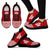 American Samoa Sneakers - American Samoa Seal Polynesian Tattoo Red White - Polynesian Pride