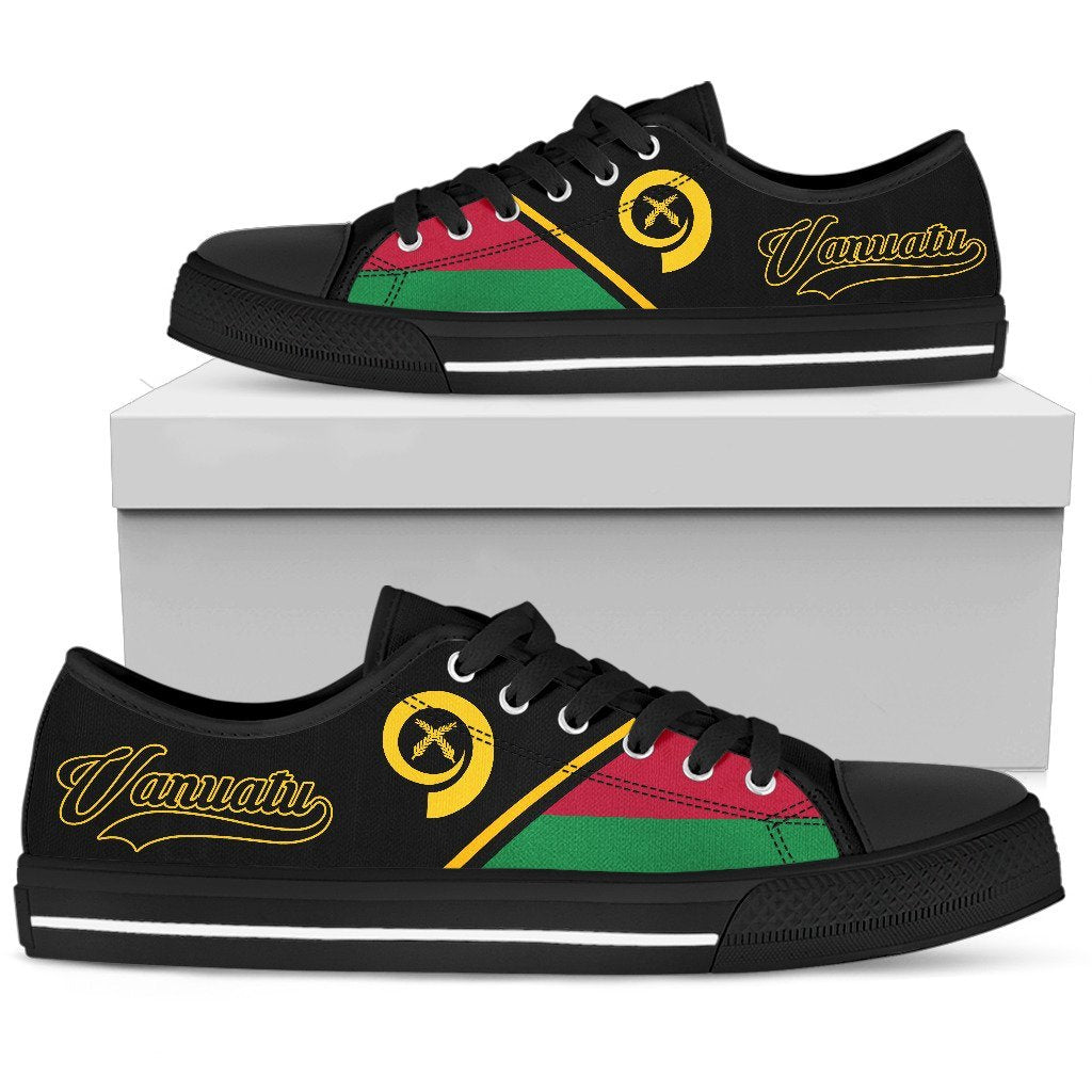 Vanuatu Rising Low Top Shoes A6 White - Polynesian Pride