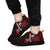 Samoa Polynesian Sneakers - Coat Of Arm With Hibiscus - Polynesian Pride