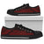 Marshall Islands Low Top Shoes - Polynesian Red Chief Version - Polynesian Pride