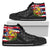 Hawaii High Top Shoes State Flag Polynesian Black Pride AH Black - Polynesian Pride