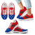 Samoa Athletics Sneakers - Samoa Flag - Polynesian Pride