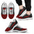 Samoa Sneakers - Samoa Coat Of Arms Polynesian Tattoo Black Red Style Unisex White - Polynesian Pride