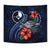 Yap Polynesian Tapestry - Blue Turtle Hibiscus - Polynesian Pride