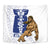 Guam Tapestry - Chamorro With Puntan Blue Color - Polynesian Pride