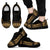 Tahiti Sneakers - Tahiti Polynesian Chief Tattoo Gold Version Unisex Black - Polynesian Pride