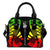 New Caledonia Shoulder Handbag - Polynesian Tattoo Reggae One Size Reggae - Polynesian Pride