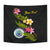 Federated States Of Micronesia Polynesian Custom Personalised Tapestry - Plumeria Tribal - Polynesian Pride