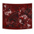 hawaiiTapestry - Hawaii Turtle Magenta Tapestry Wall Tapestry Red - Polynesian Pride