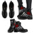 Polynesian Hawaii Leather Boots - Polynesian Turtle (Red) - Polynesian Pride