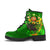 Ireland Celtic Leather Boots - Happy Leprechaun - Polynesian Pride