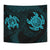 Hawaii Polynesian Turtle Tapestry Blue - Polynesian Pride