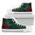 Hawaii Gecko Polynesian High Top Shoe Womens High Top White - Polynesian Pride